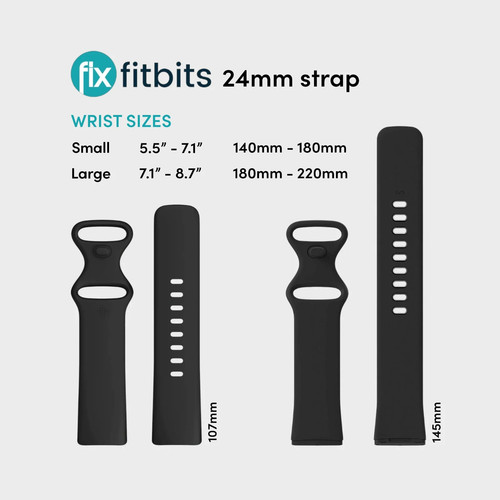 Fitbit 24mm silicone - fitbit,