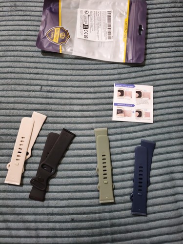 Pack silicone sport straps - 4,