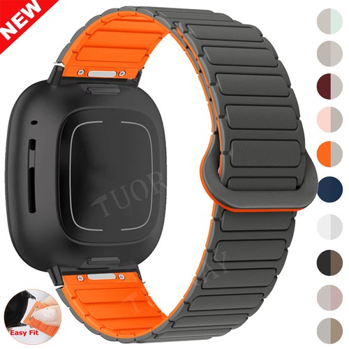 Magnetic silicone watch band - watch,